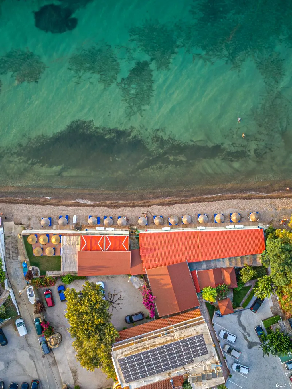 General view, Castella Beach, Athens