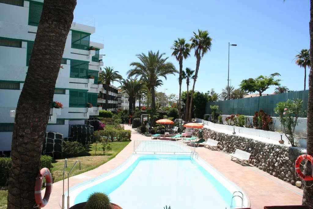 Terrace, Maba Playa Apartamentos, Gran Canaria