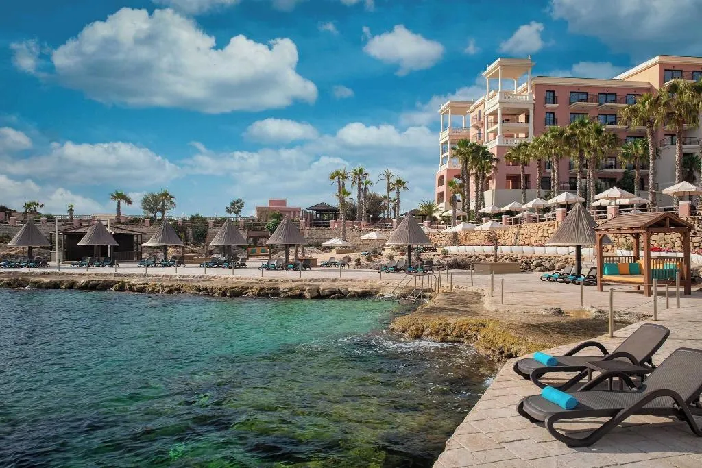 Beach, Westin Dragonara Resort, Malta