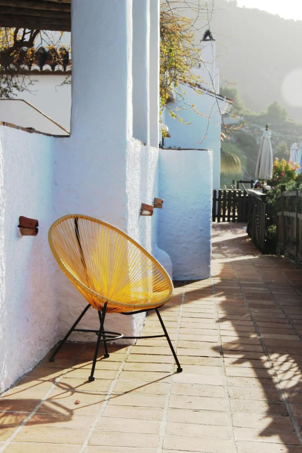 Terrace, La Posada Morisca, Costa Del Sol