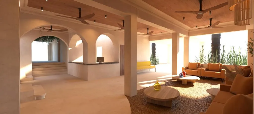Lobby, Universal Hotel Bikini, Majorca
