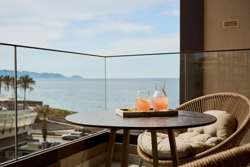 Double or Twin CLASSIC SEA VIEW Room, Rocca A Mare Heraklion - Handwritten Collection, Crete