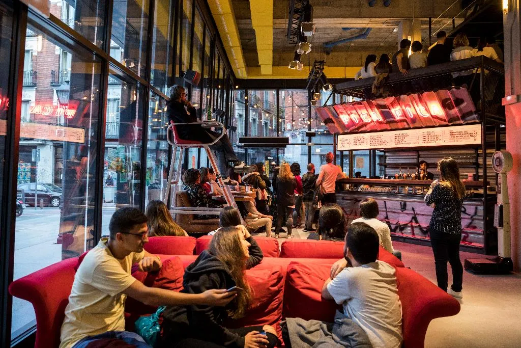 General view, Bastardo Hostel, Madrid