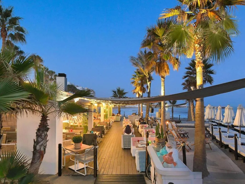 Restaurant, Amàre Beach Hotel Marbella, Costa Del Sol