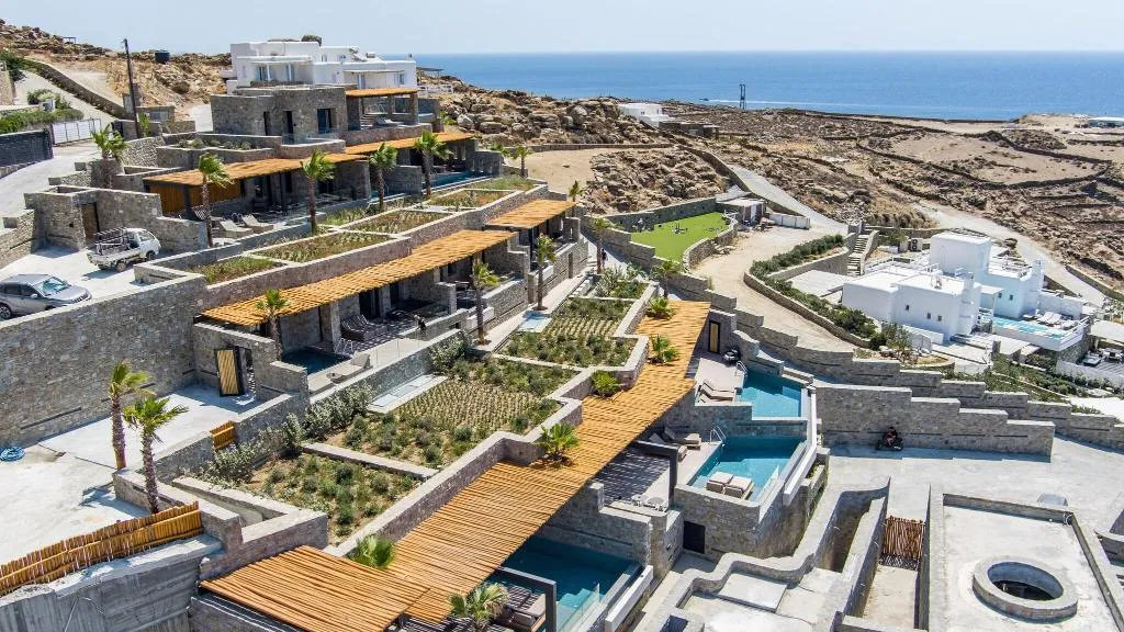 General view, Tropicana Hotel, Mykonos
