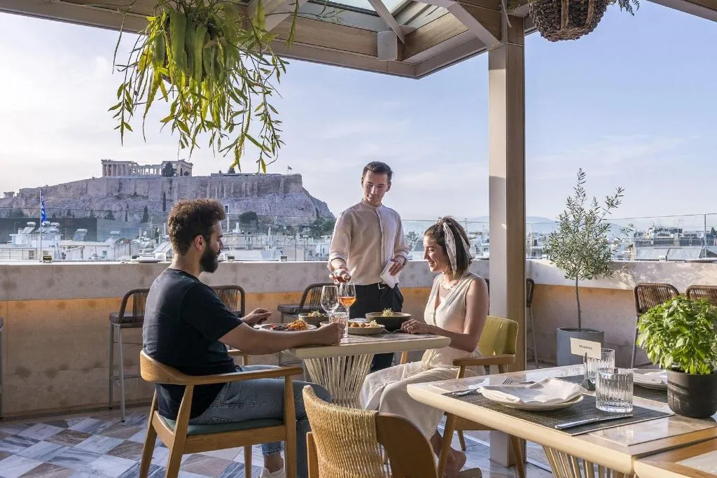 Terrace, Niche Hotel Athens, Athens