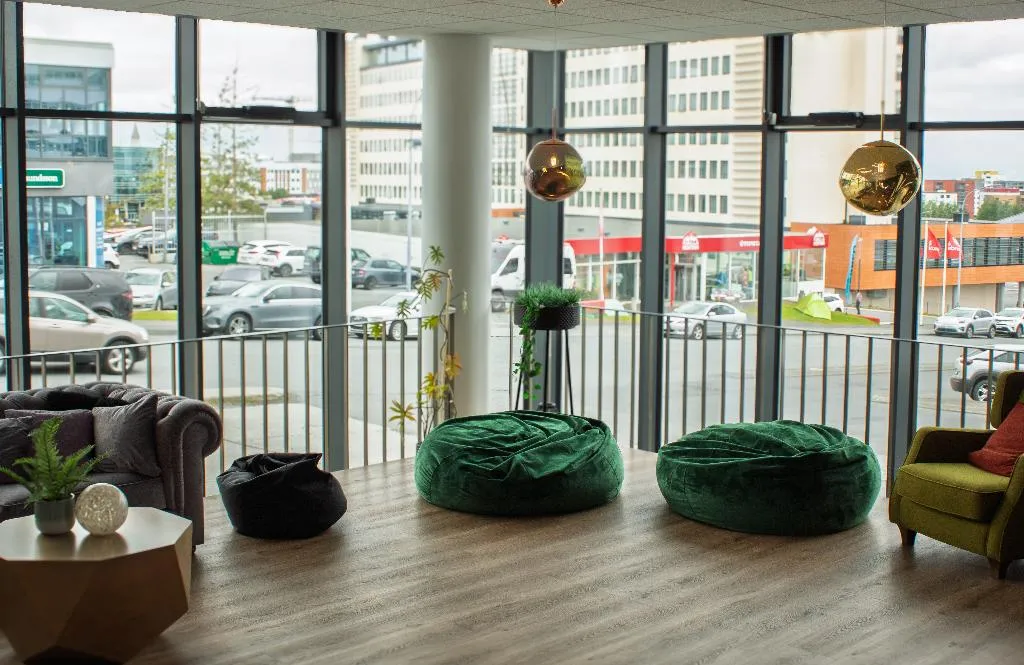Lobby, Hotel Muli, Reykjavik