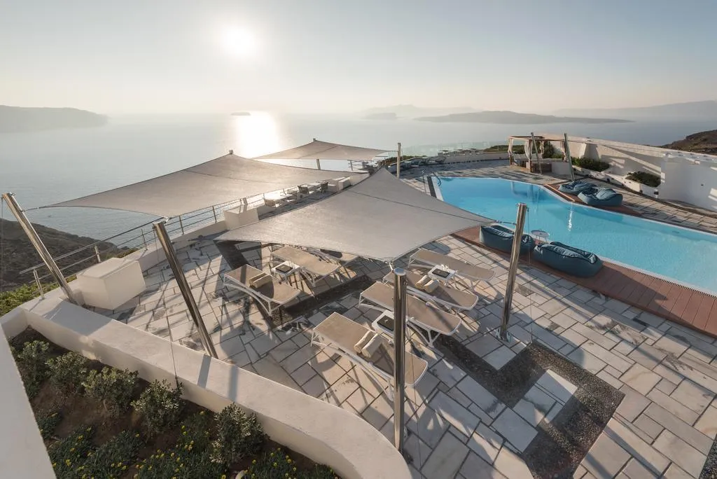 General view, Caldera's Dolphin, Santorini