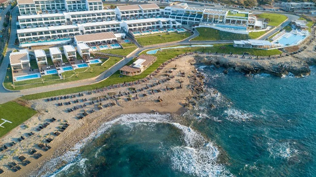 Beach, Abaton Island Resort & Spa, Crete