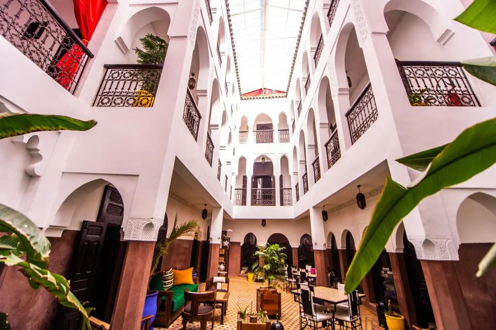 Lobby, Riad Khabia, Marrakech