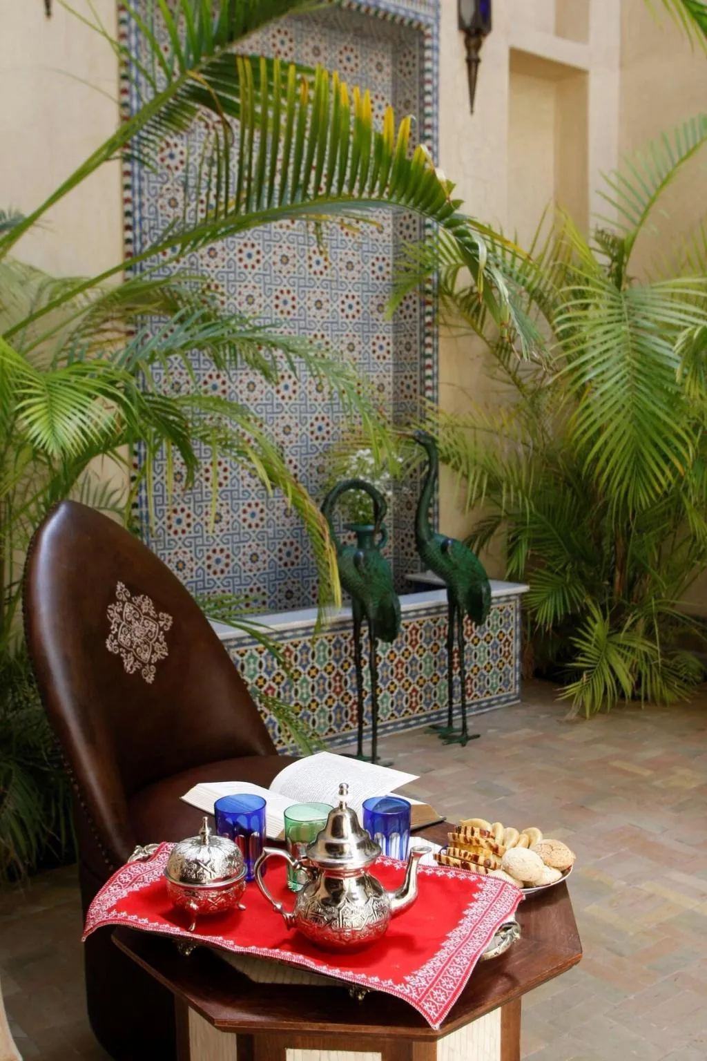 Restaurant, Riad Kniza, Marrakech