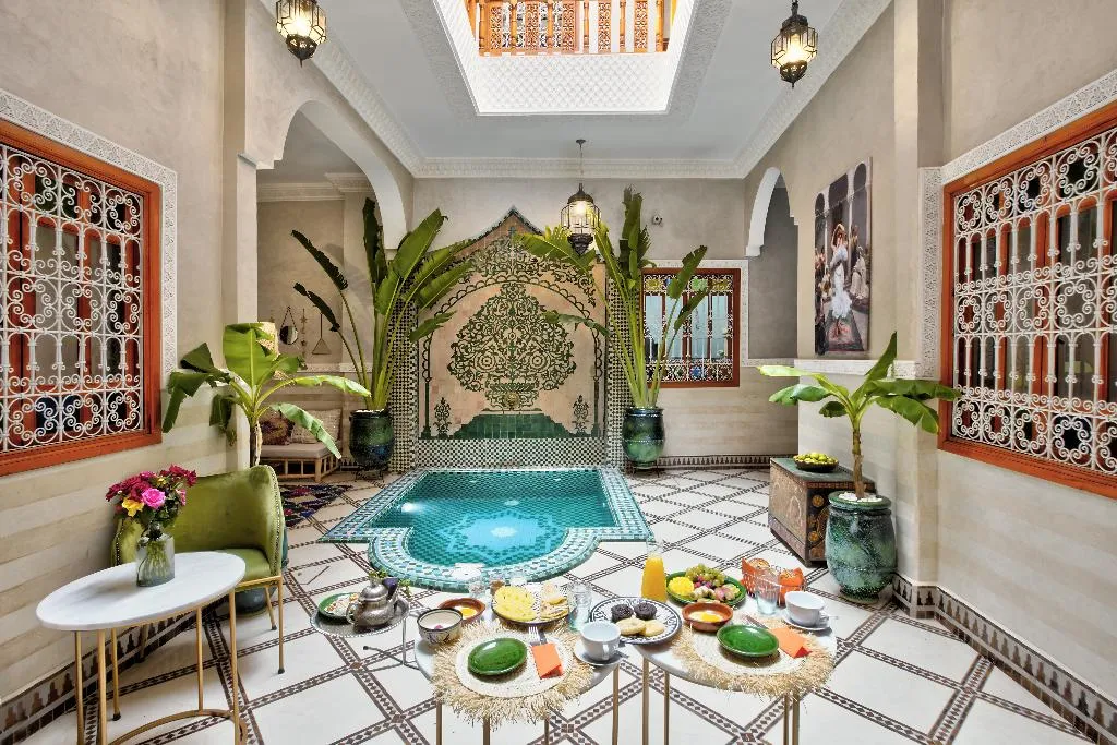 Lobby, Riad Arabkech, Marrakech