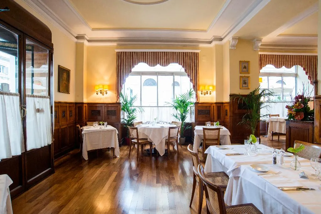 Restaurant, Bettoja Hotel Atlantico, Rome