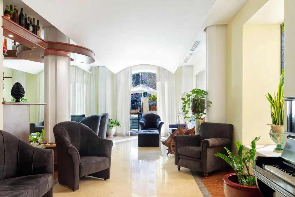 Lobby, Hotel Giardino Inglese, Palermo