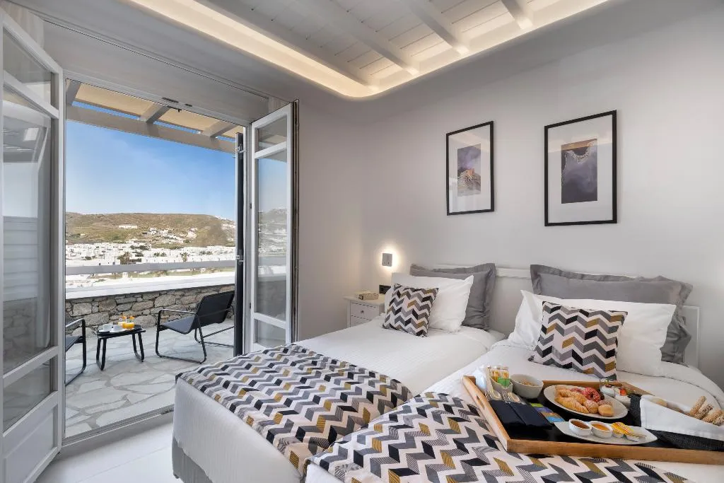 DOUBLE SIDE SEA VIEW Room, Deliades, Mykonos
