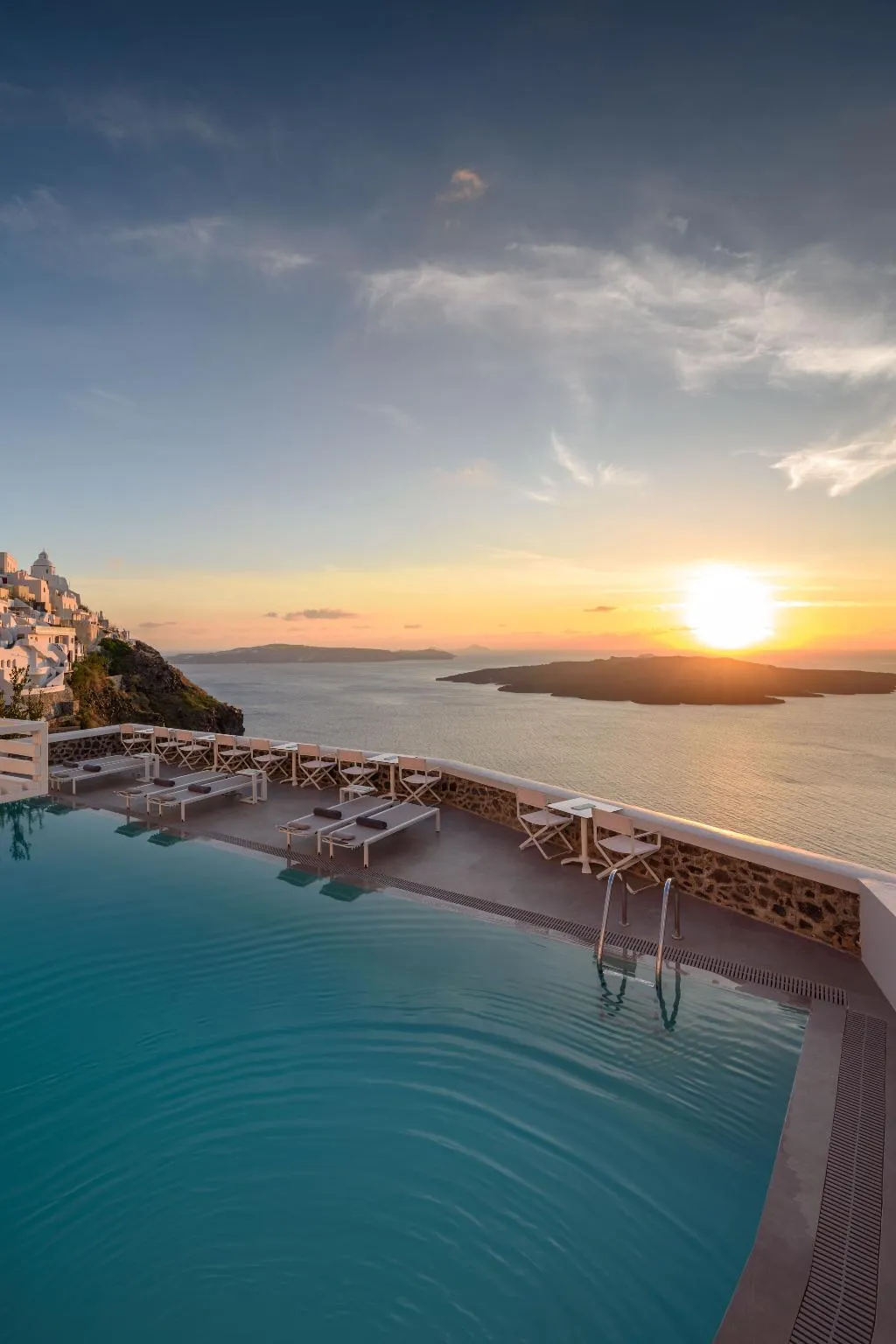 Pool, Panorama Suites, Santorini
