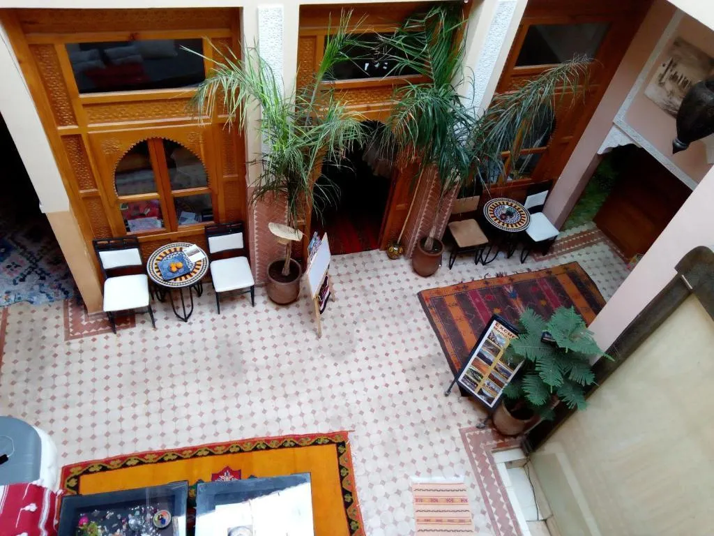 Lobby, Riad Jnan Adam, Marrakech