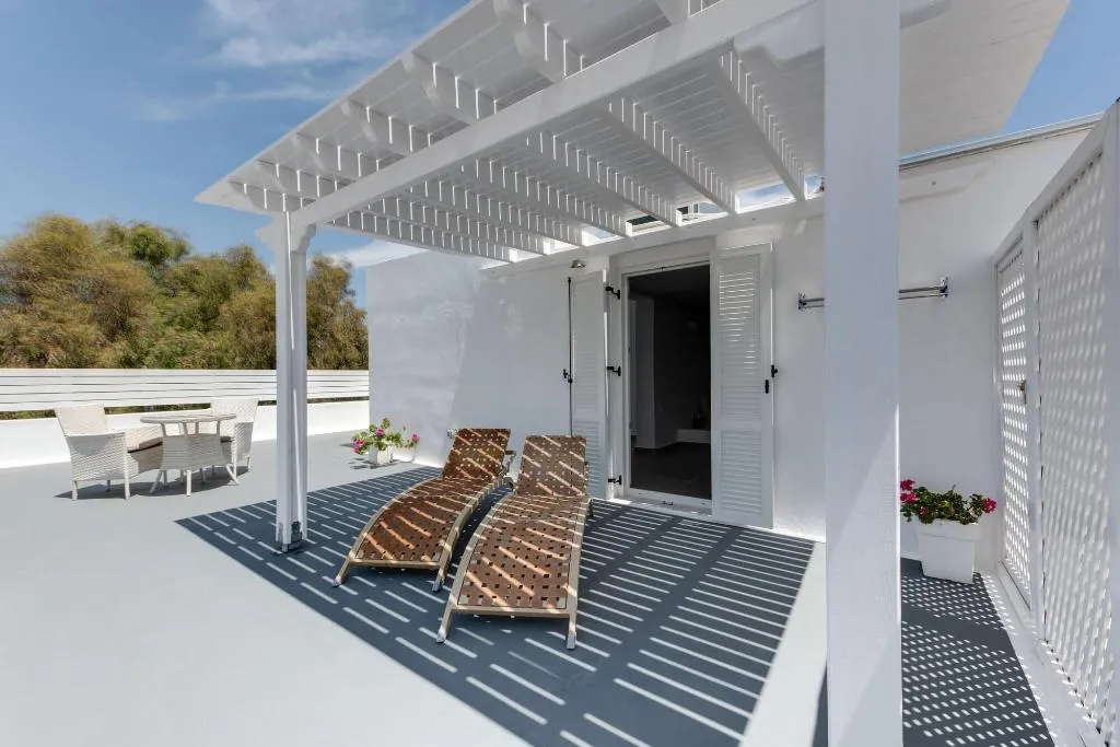 General view, Hotel Eucalyptus, Santorini