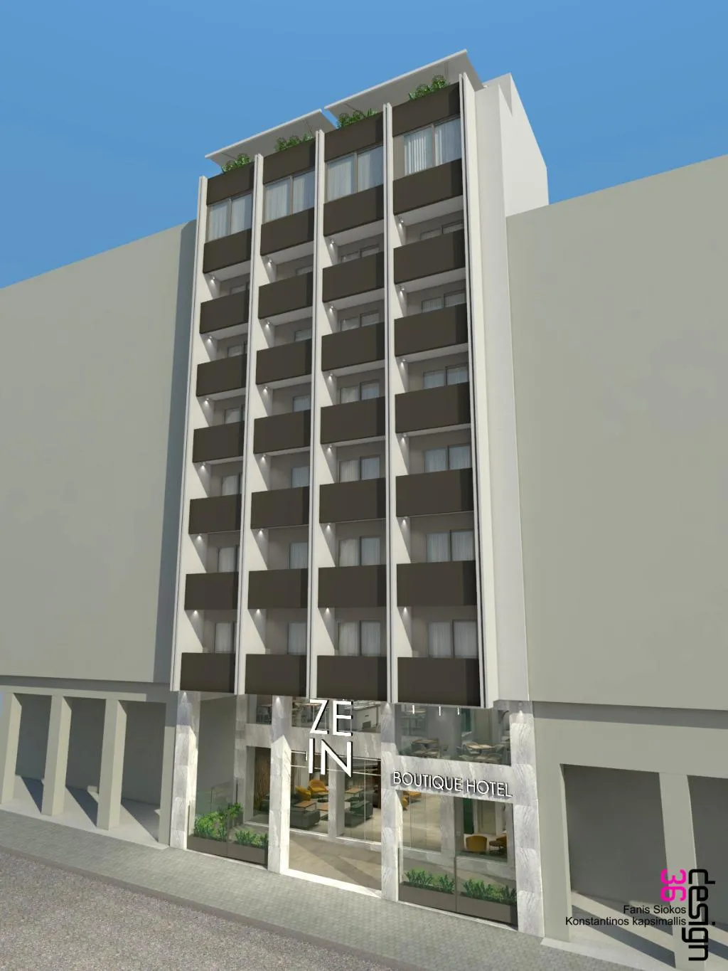 General view, Zein Boutique Athens Hotel, Athens