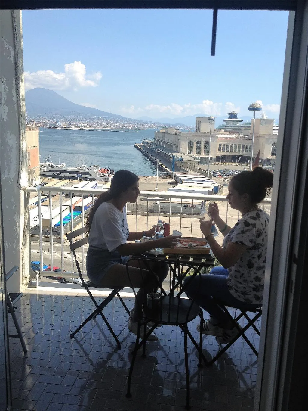 Terrace, Hotel Bella Capri - Naples Harbour, Naples