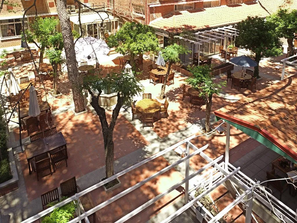 Terrace, Forest Park Hotel, Cyprus