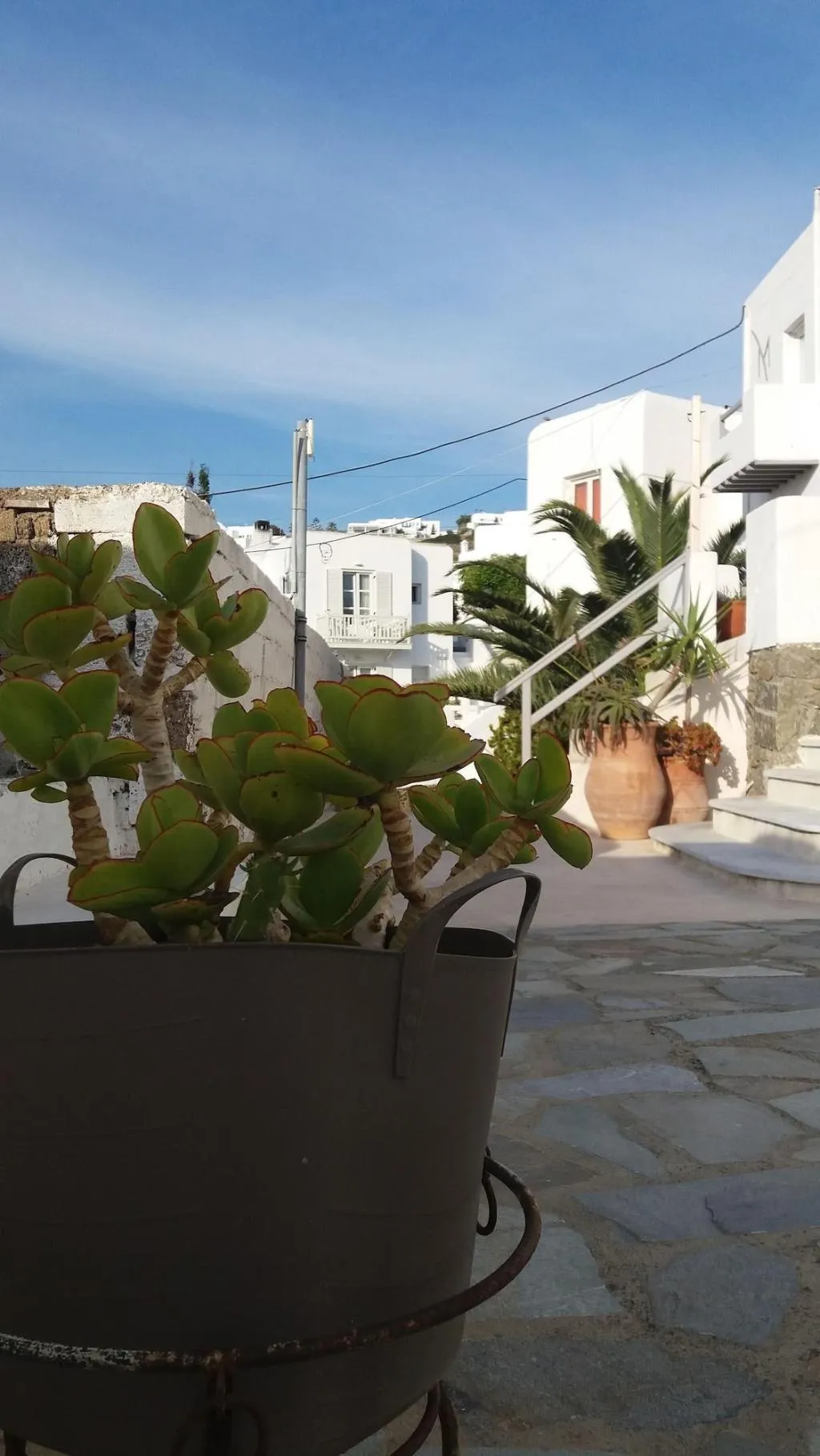 General view, Manos Rooms, Mykonos