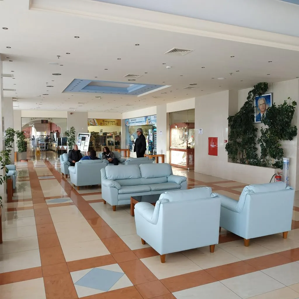 Lobby, Pegasos, Rhodes