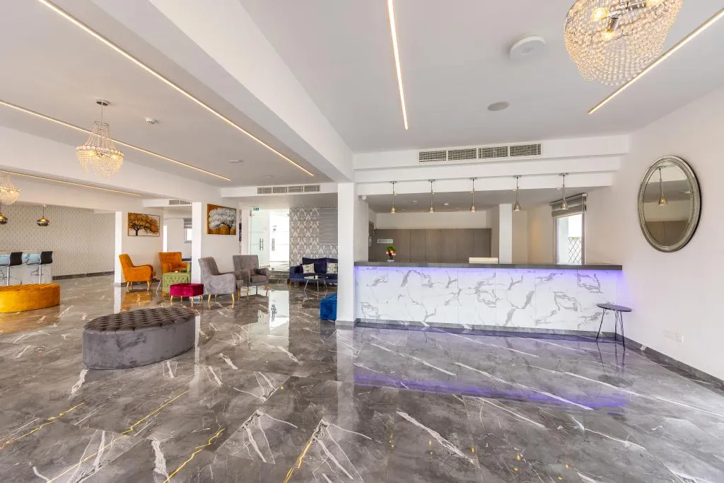 Lobby, Milea Hotel, Cyprus