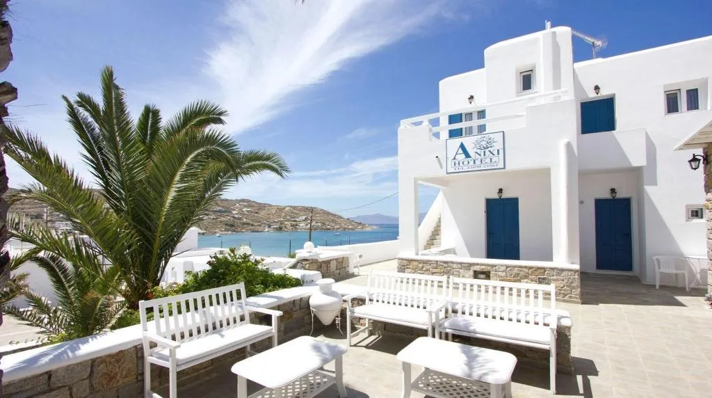Terrace, Anixi Hotel Mykonos, Mykonos