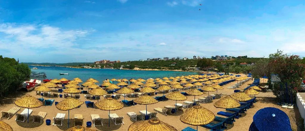 Beach, Club Resort Atlantis Izmir/Sigacik, Izmir