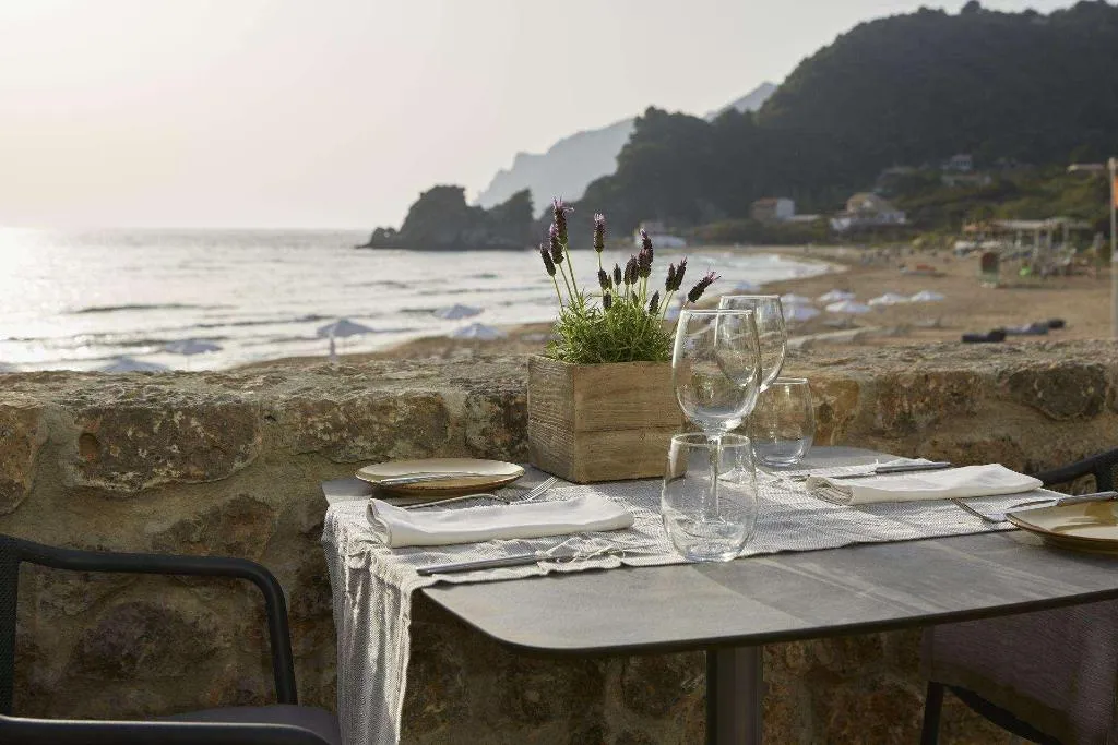 Restaurant, Pelekas Monastery, Corfu