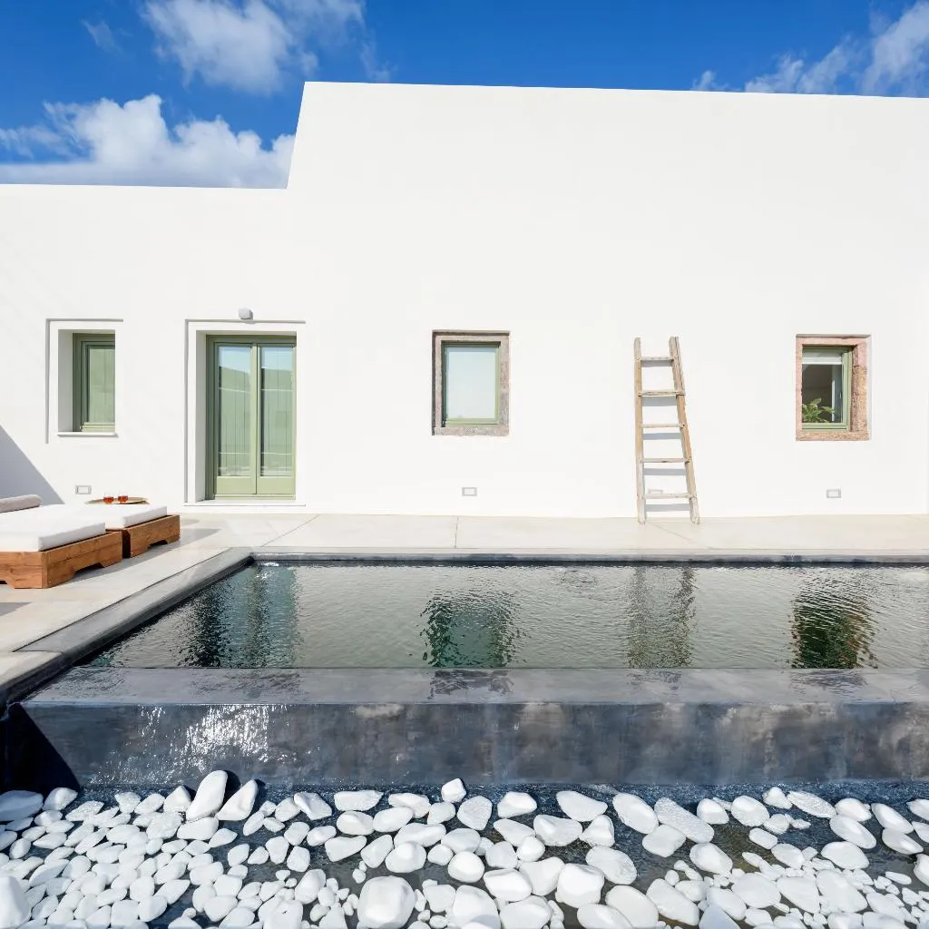 Lobby, Villa Di Capo, Santorini