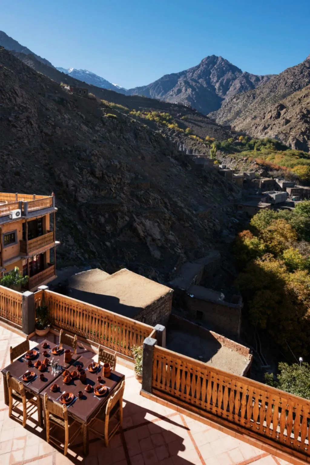 Terrace, Le Village du Toubkal, Marrakech