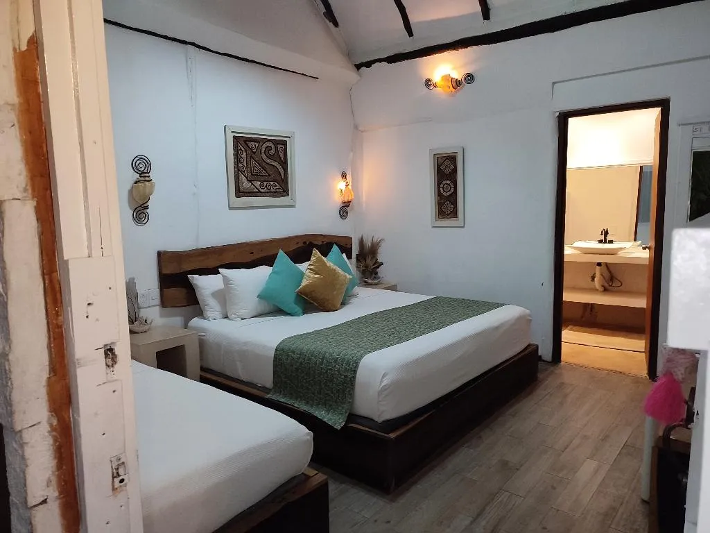 JUNIOR SUITE GARDEN VIEW Room, Villa Las Estrellas Tulum - located at party zone, Cancun Area