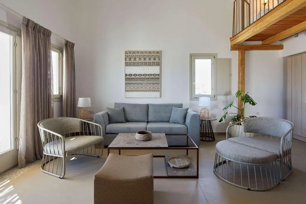 SUITE DUPLEX Room, Sea Breeze Santorini Beach Resort, Curio Collectio, Santorini