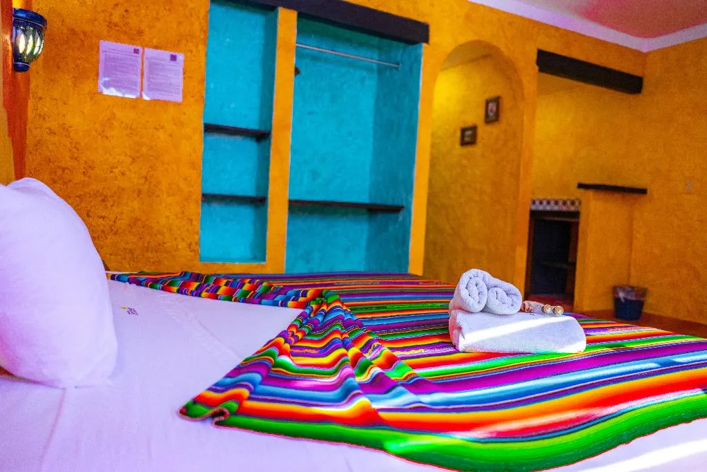 SINGLE KING SIZE BED Room, Hacienda Maria Bonita, Playa Del Carmen
