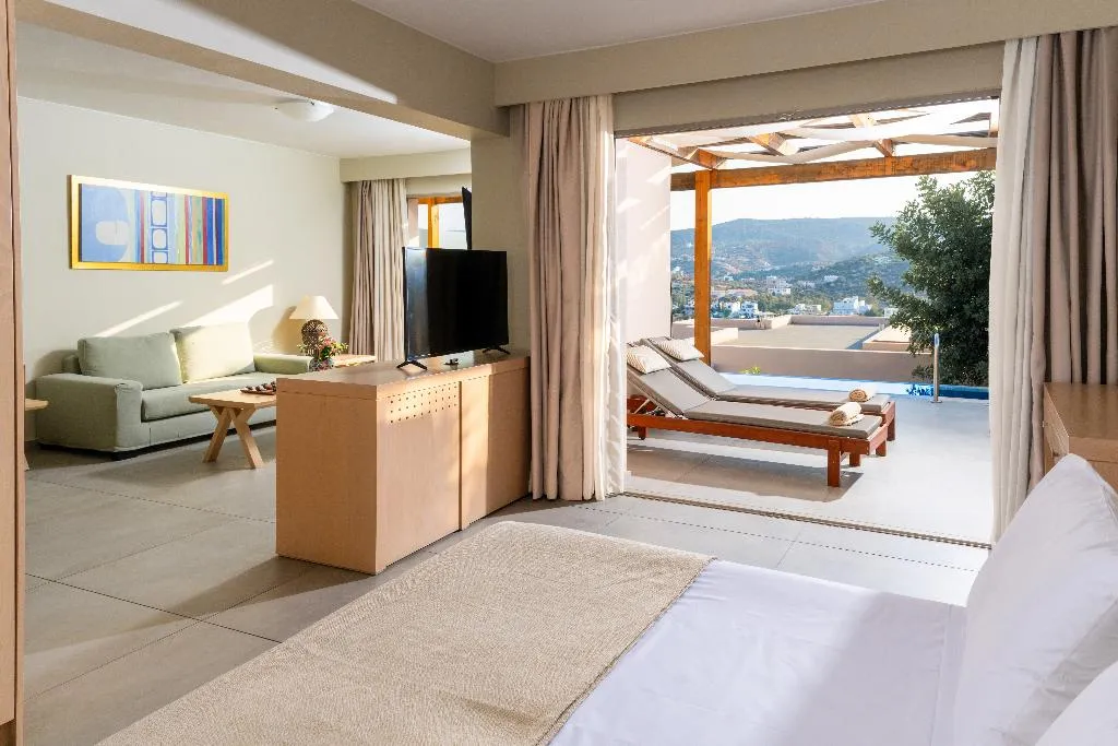 SUITE SIDE SEA VIEW Room, Miramare Resort & Spa, Crete