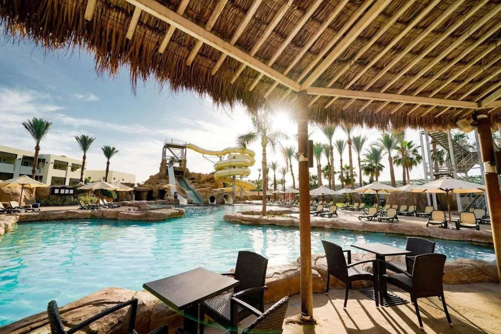 Terrace, Sentido Reef Oasis Senses Resort, Red Sea Riviera