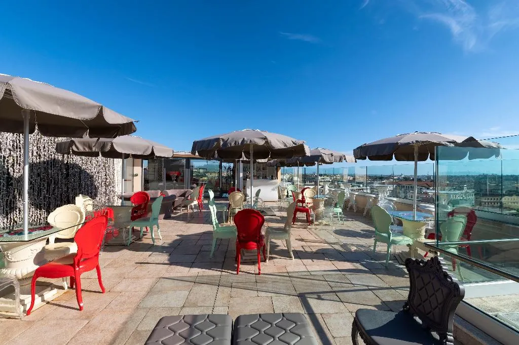 Terrace, Romanico Palace Luxury Hotel & Spa, Rome