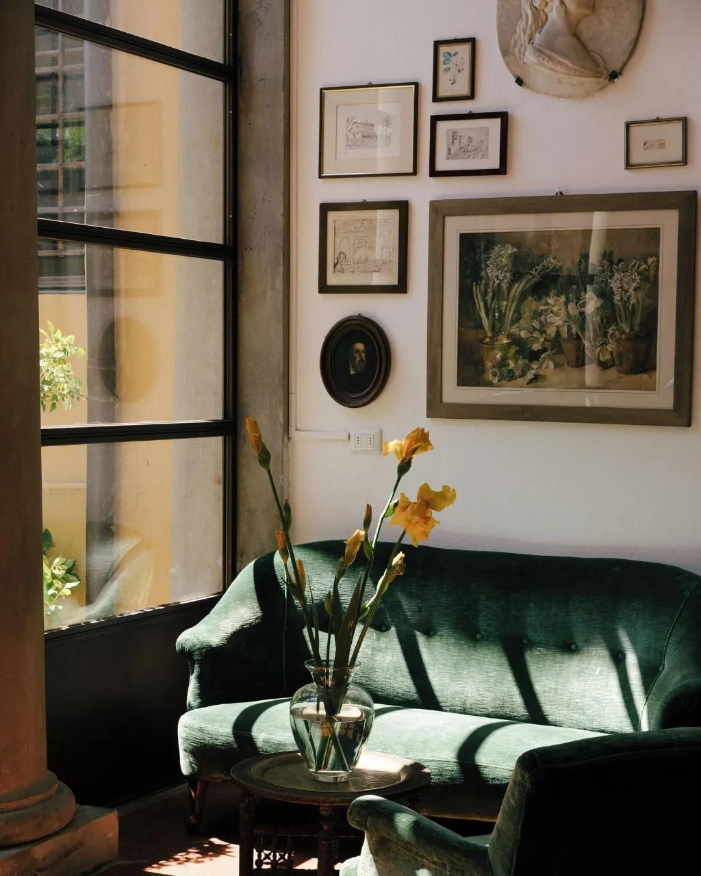 Lobby, Pensione Bencistà, Florence