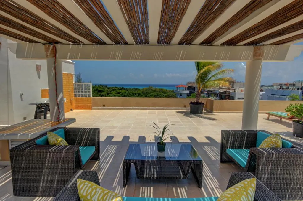 Terrace, Riviera Maya Suites, Playa Del Carmen