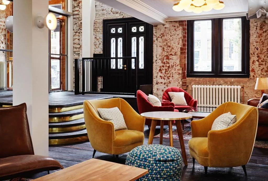 Lobby, The Hoxton Amsterdam, Amsterdam