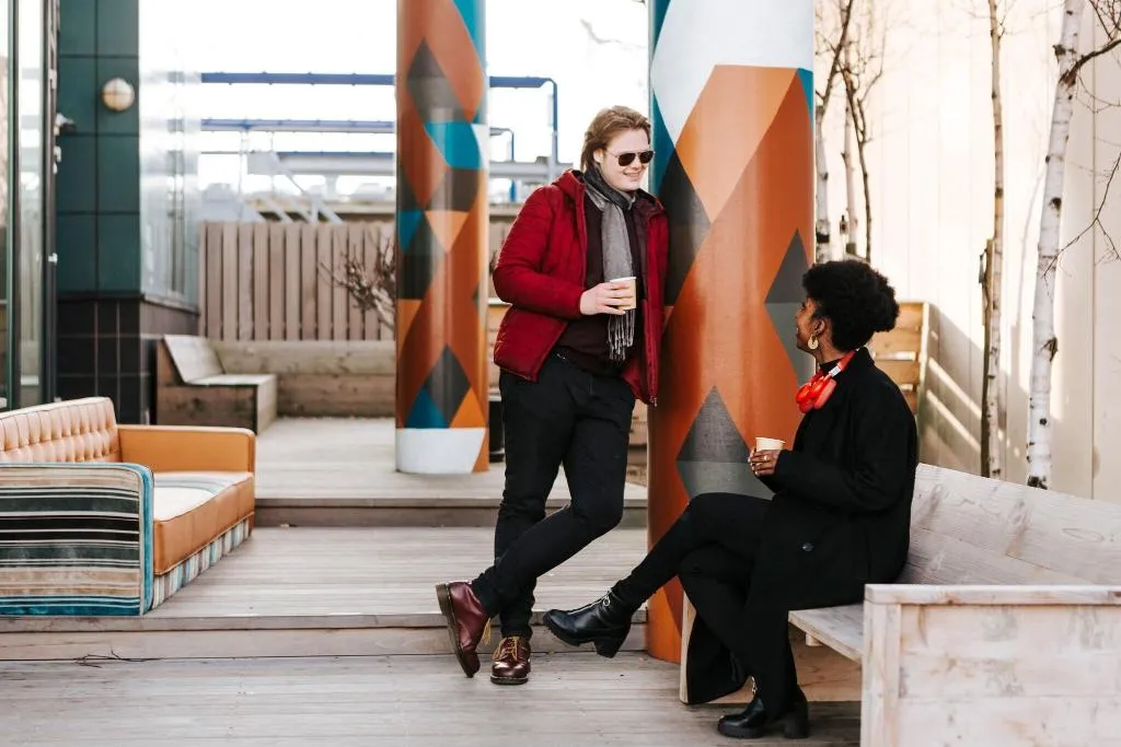 Terrace, The Hague Teleport Hotel, Amsterdam