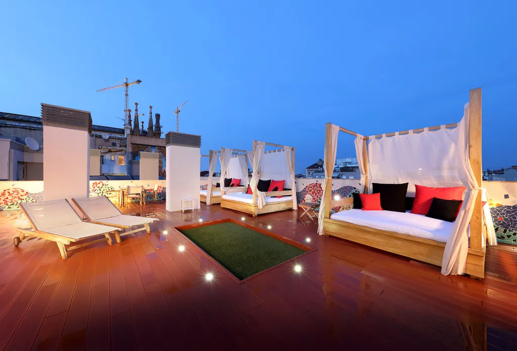 Terrace, Castro Exclusive Residences SPA Sagrada Familia, Barcelona