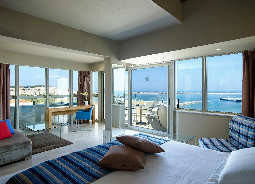 SUITE DELUXE SEA VIEW Room, Kyma Suites Beach Hotel, Crete