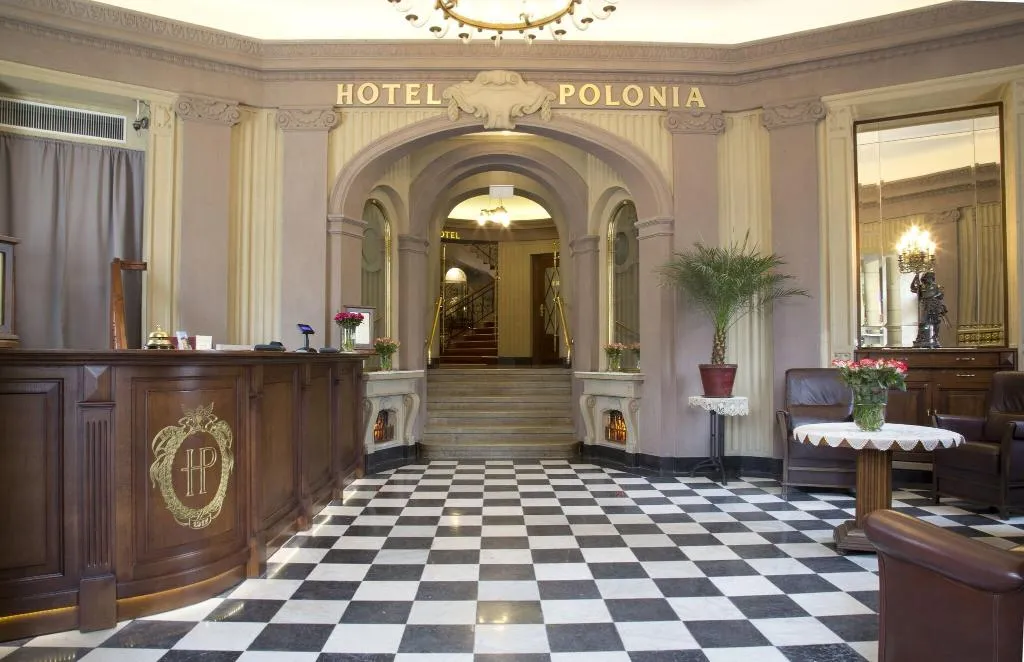 Lobby, Polonia Hotel, Krakow