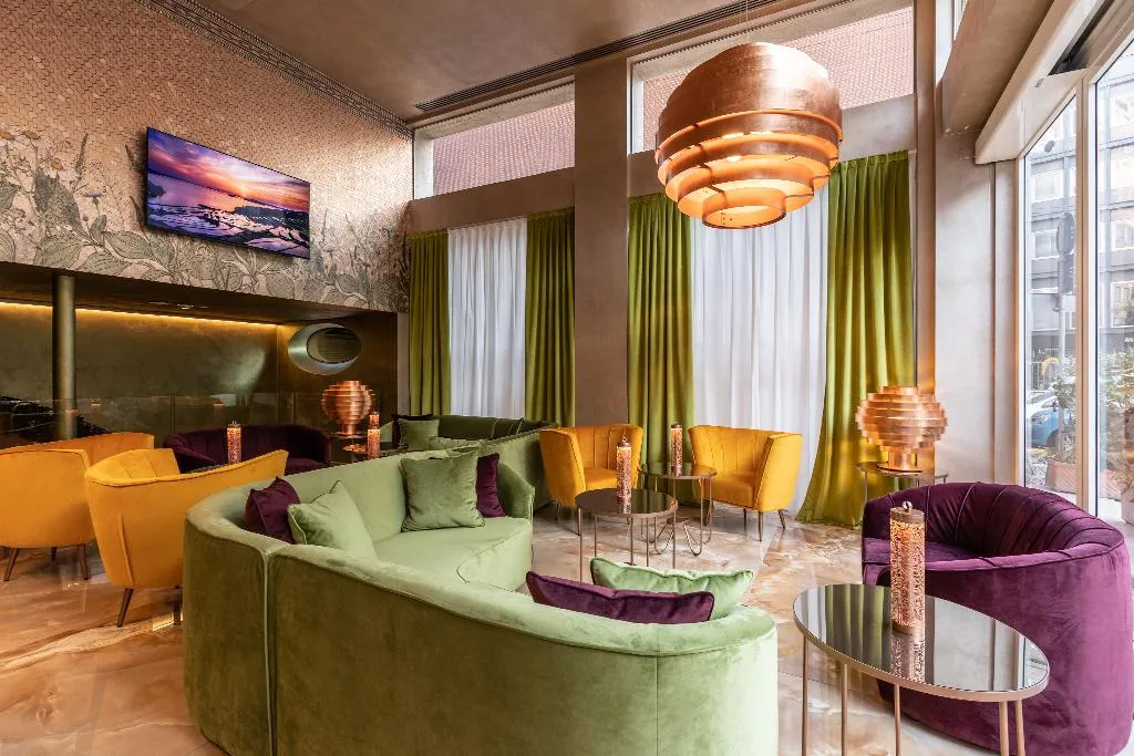 Lobby, Ariston Hotel, Milan