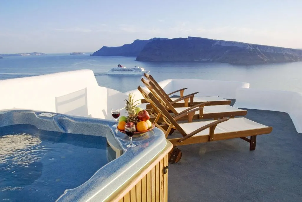 Restaurant, Marizan Caves & Villas, Santorini, Santorini