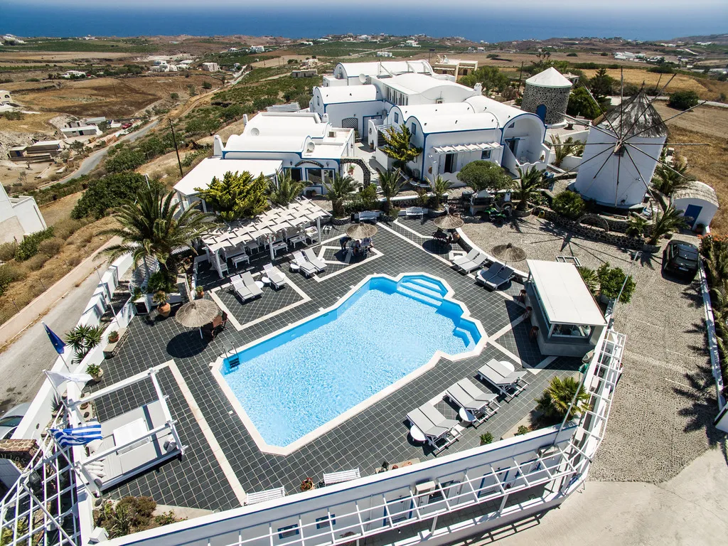 General view, Milos Villas, Santorini