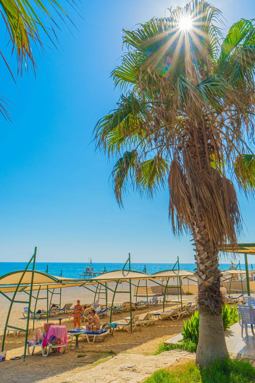 Beach, Grand Bahama Beach Hotel, Antalya